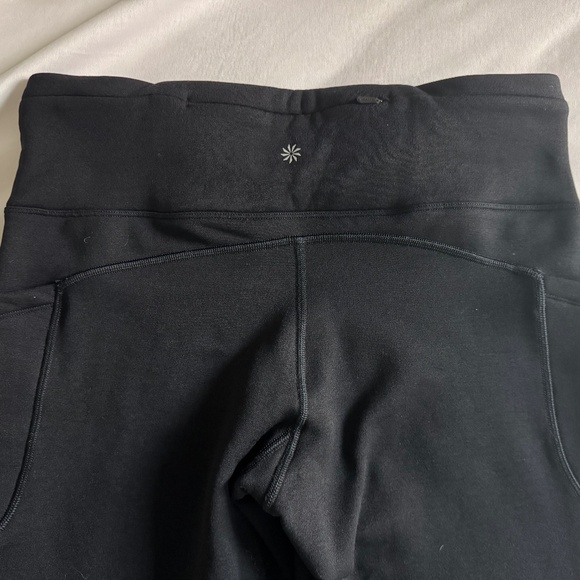 Athleta Altitude Stash fleece-lined tights leggings, LP, large petite - Picture 6 of 6